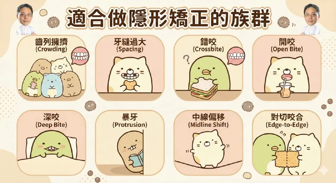 ▍我適合做隱形矯正嗎？